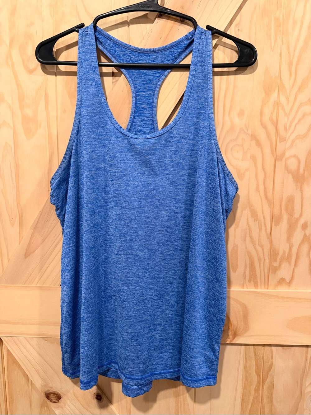 Women’s Medium Blue Racerback Tank Top